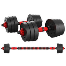 Load image into Gallery viewer, Adjustable Barbell Dumbbell Set
